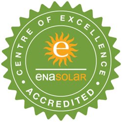 EnaSolar Centre Of Excellence Accredited - Rowan Dron Electrical